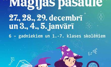 Ventspils Digitālais centrs aicina pieteikties ziemas IT skolai “Maģijas pasaulē”