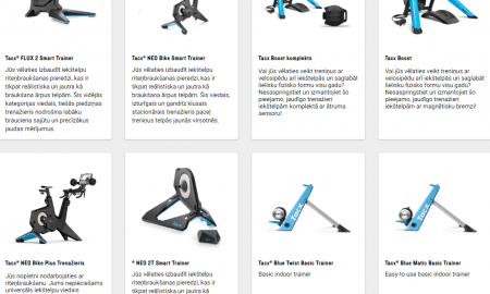 Garmin Tacx viedie iekštelpu velosipēdi velo faniem un nopietniem sportistiem