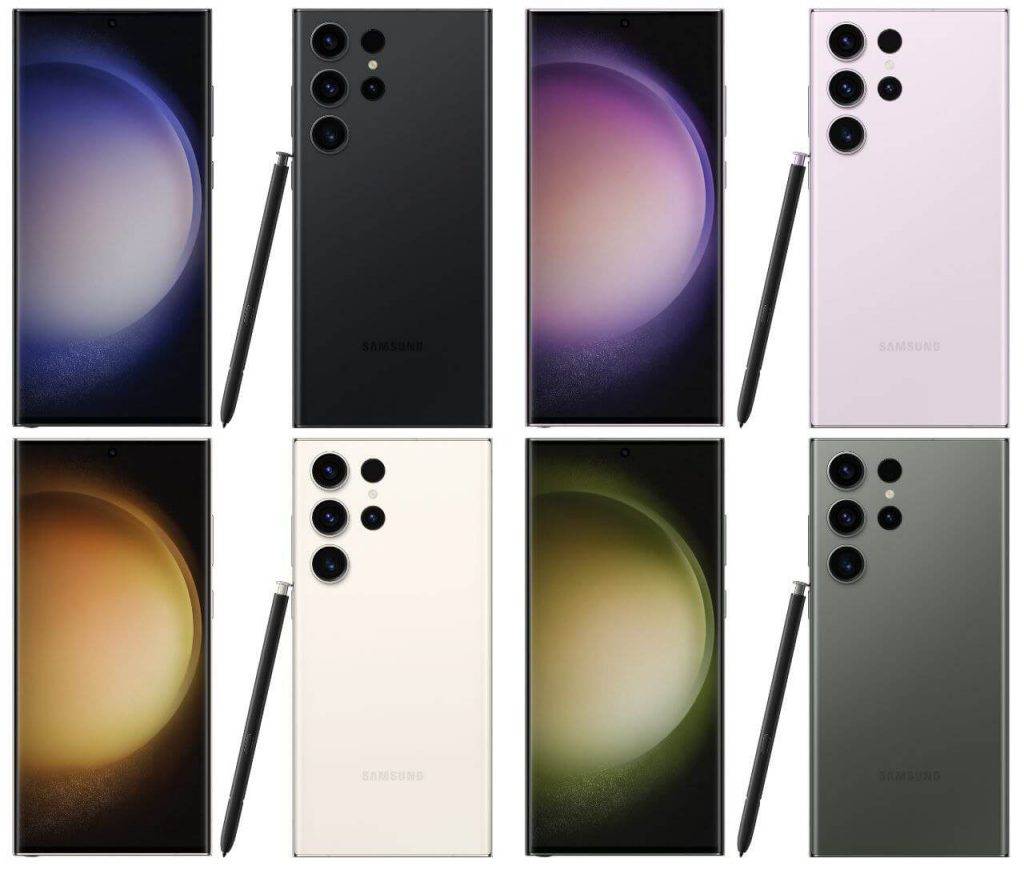 Nosauktas Samsung Galaxy S23, Galaxy S23 Plus un Galaxy S23 Ultra cenas dolāros