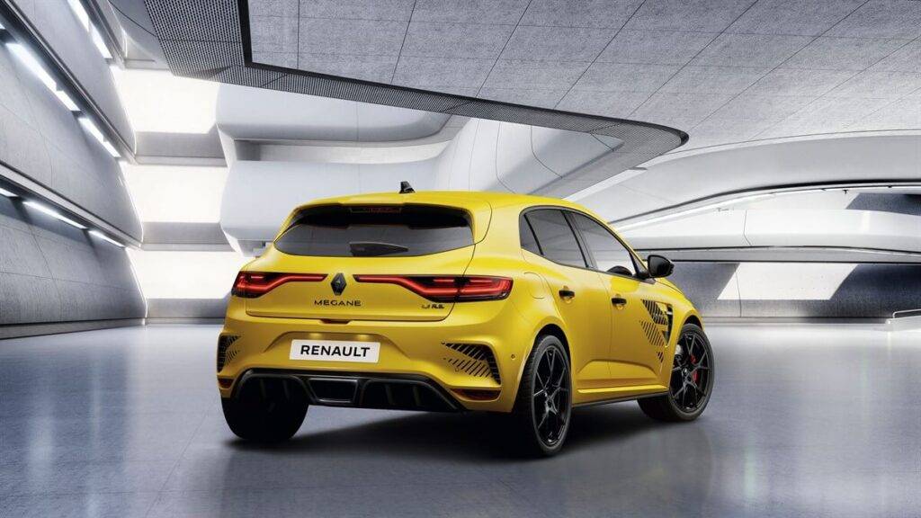 Renault Megane R.S. Ultime - ierobežota izlaiduma sērija par godu lieliskākajam modelim Renault Sport vēsturē 8 renault megane ultime 2023 1