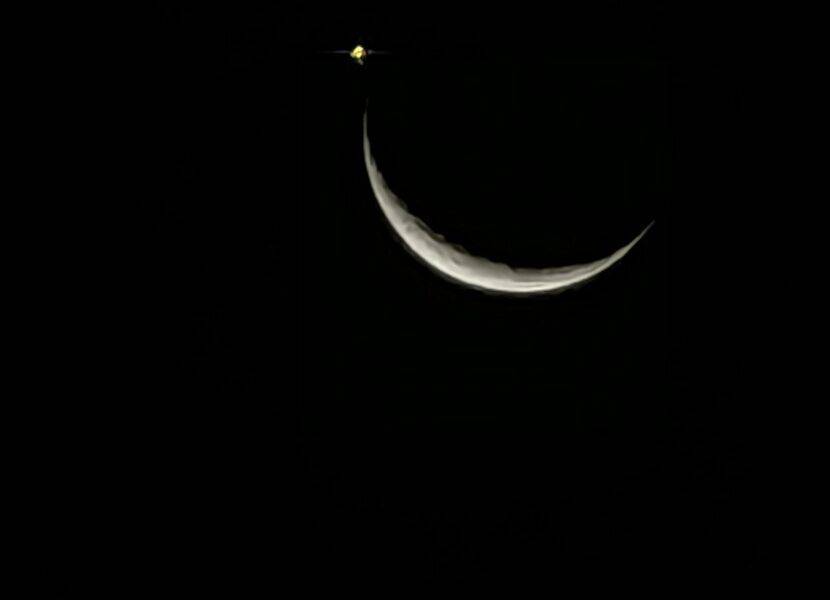Tā var fotografēt ar Huawei P60 Pro - iemūžināts Mēness un Venēra