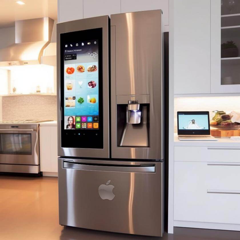Apple izstrādā viedo ledusskapi ar lielu skārienekrānu un balss vadību