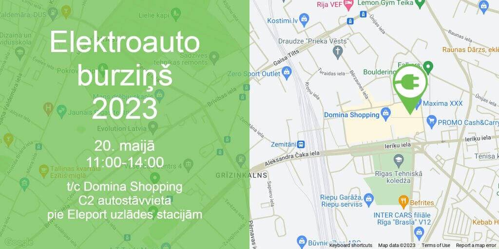 Latvijas elektroauto burziņu ’23