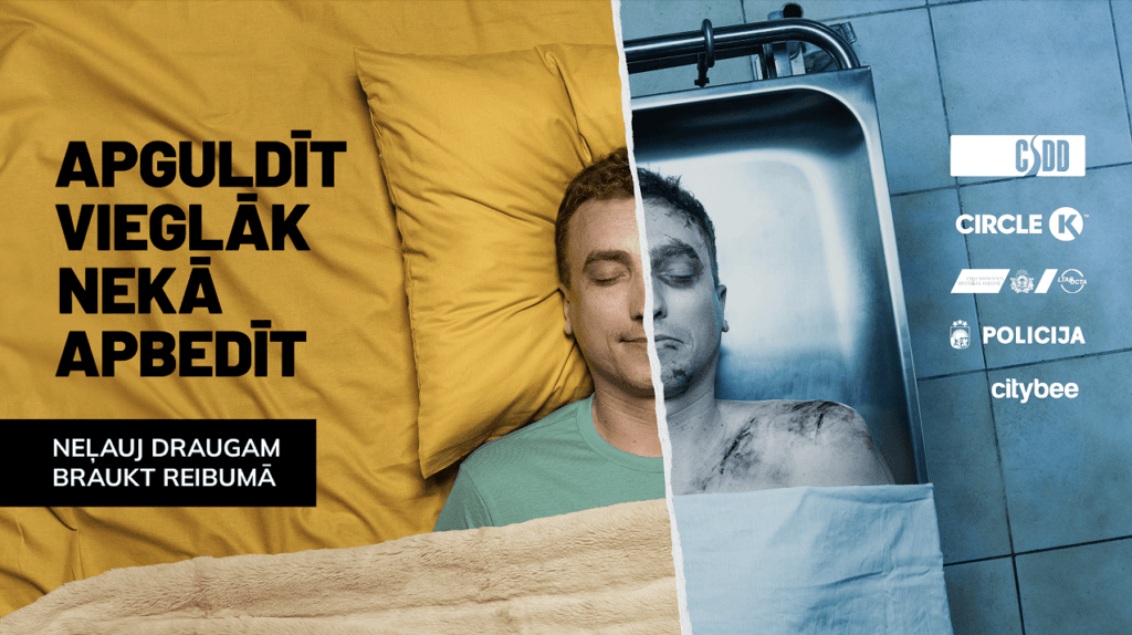 CSDD satiksmes drošības kampaņā atgādina: “Apguldīt vieglāk nekā apbedīt” 5 CSDD satiksmes drošības kampaņā atgādina: “Apguldīt vieglāk nekā apbedīt”