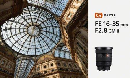 Sony iepazīstina ar pasaulē vieglāko platleņķa tālummaiņas objektīvu G-Master FE 16-35mm F2.8 GM II