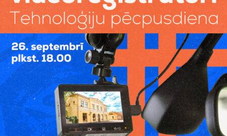 Ventspils Digitālā centra Tehnoloģiju pēcpusdienā stāstīs par auto videoreģistratoriem