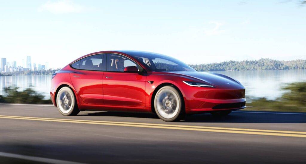 Jaunā Tesla Model 3: jauns dizains un lielāks nobraukums