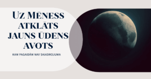 Uz Mēness atklāts jauns ūdens avots, kam pagaidām nav skaidrojuma