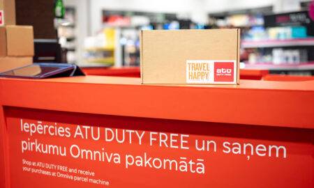 “ATU Duty Free” sadarbībā ar “Omniva” ievieš inovatīvu pakalpojumu - pirkumus lidostā varēs nosūtīt uz jebkuru pakomātu Baltijā