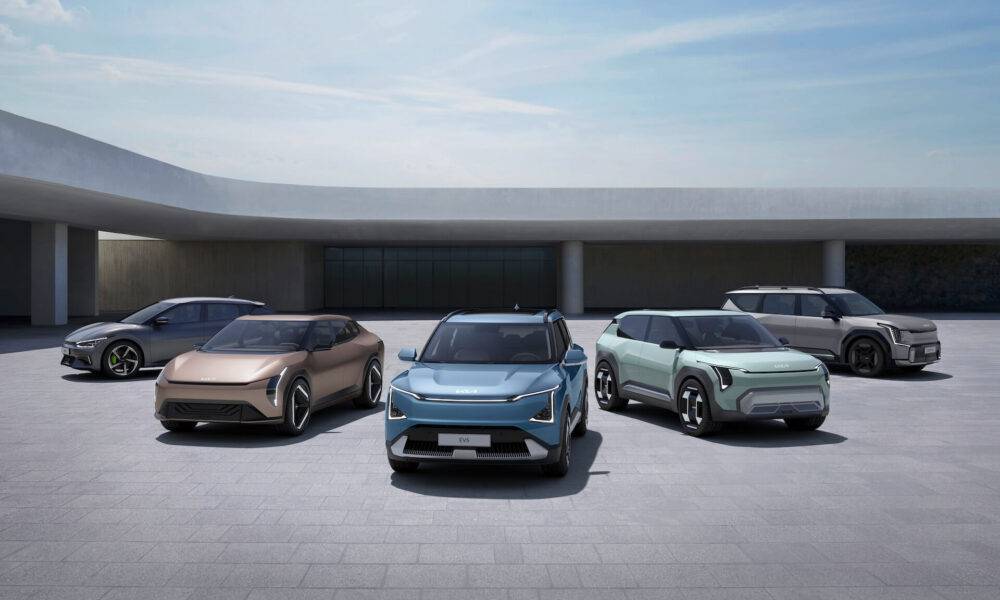 Elektroauto dienā atklājot EV5 un divus konceptauto, Kia paātrina globālo elektrifikāciju