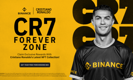 Krištianu Ronaldu sadarbībā ar Binance izlaiž jaunu NFT kolekciju – faniem iespēja laimēt ceļojumu un treniņu kopā ar slaveno futbolistu