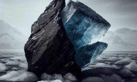 Antarktikas ledū ir atrasts stikls - kā tas iespējams?