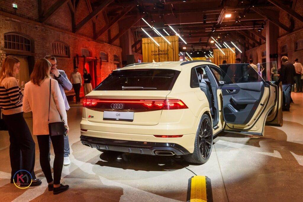 Audi Q8 SUV Latvijas prezentācija