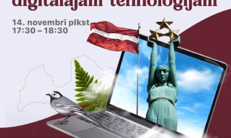 Digitālais centrs aicina pedagogus un vecākus piedalīties Tehnoloģiju pēcpusdienā “Patriotisms caur digitālajām tehnoloģijām”