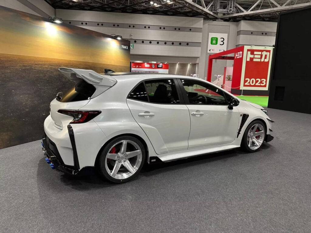 Toyota GR Corolla Tom's Racing izstādē SEMA Show 2023 11 Toyota GR Corolla Tom's Racing izstādē SEMA Show 2023