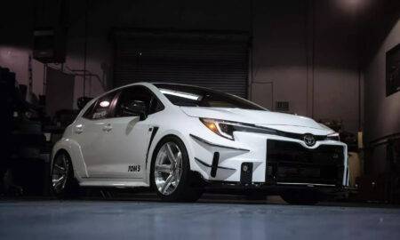 Toyota GR Corolla Tom's Racing izstādē SEMA Show 2023