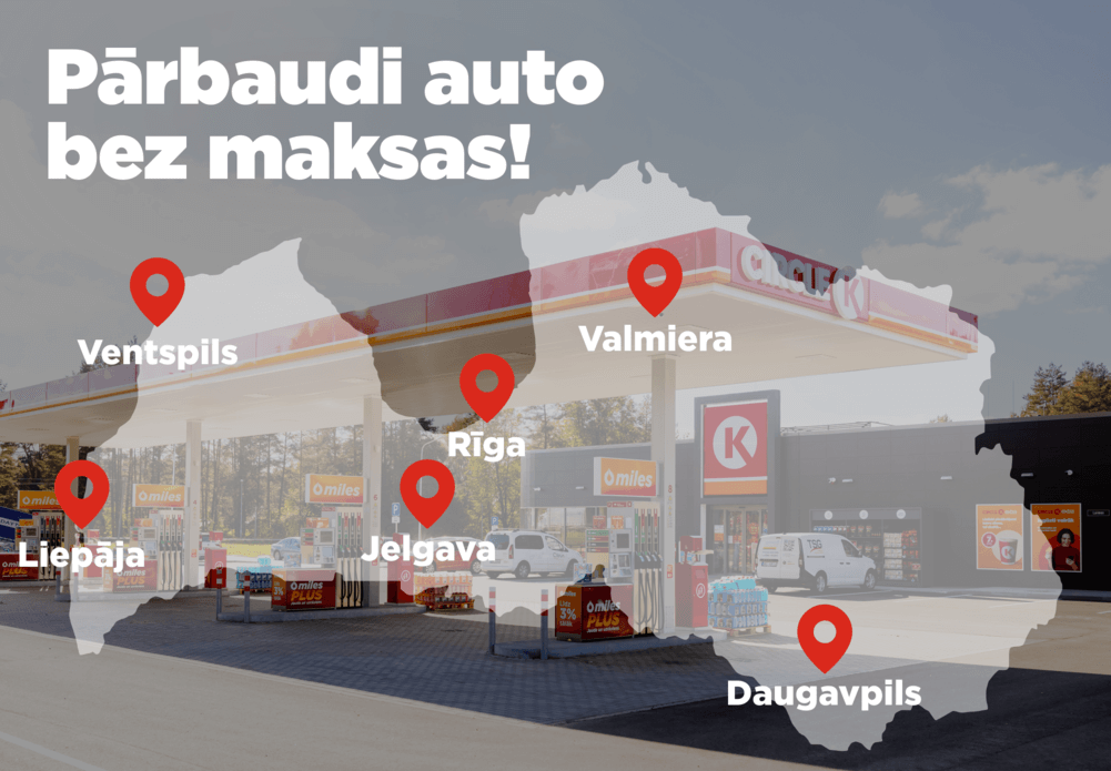 Novembra beigās varēs bez maksas pārbaudīt auto tehnisko stāvokli 5 Novembra beigās varēs bez maksas pārbaudīt auto tehnisko stāvokli