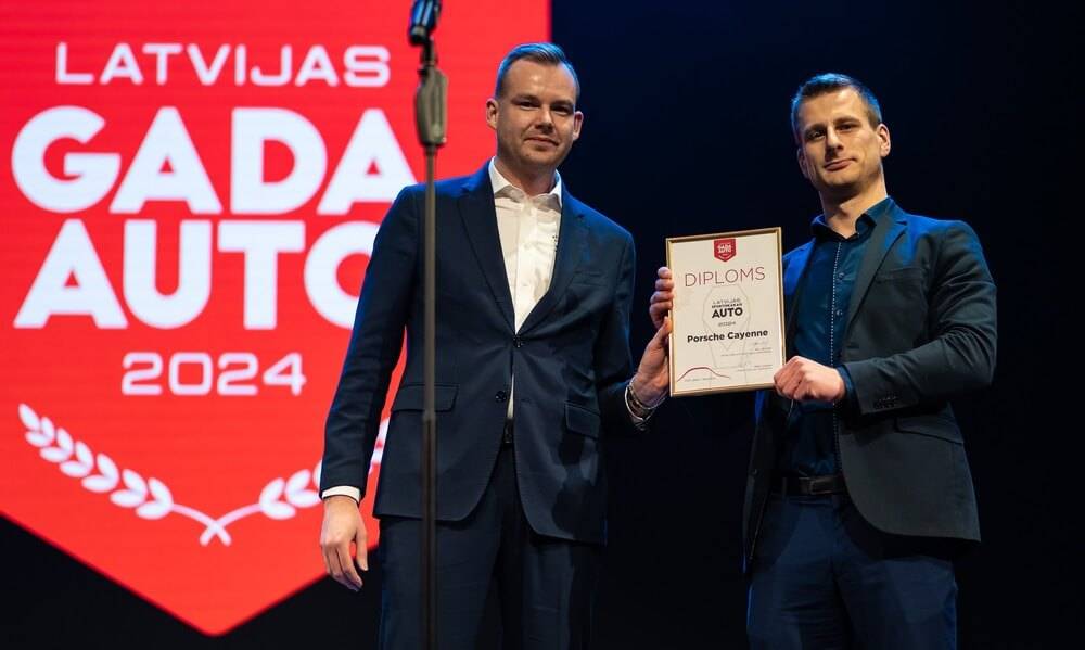 “Latvijas Gada Auto 2024” “Porsche Cayenne” atzīts par gada “premium” un gada sportiskāko auto 14 “Latvijas Gada Auto 2024” “Porsche Cayenne” atzīts par gada “premium” un gada sportiskāko auto