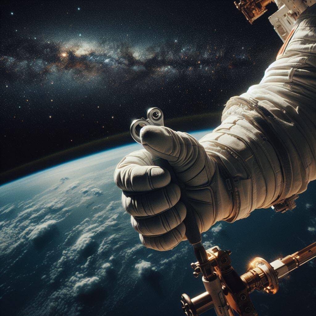 Kas notiek ar astronautu rokām tiem atrodoties kosmosā 7 Kas notiek ar astronautu rokām kosmosā