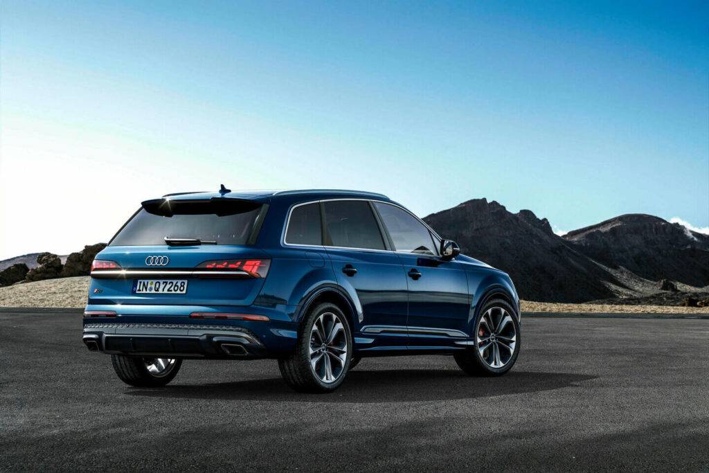 Modernizētais Audi Q7 apvieno spēcīgu dizainu, komfortu un jaunākās tehnoloģijas