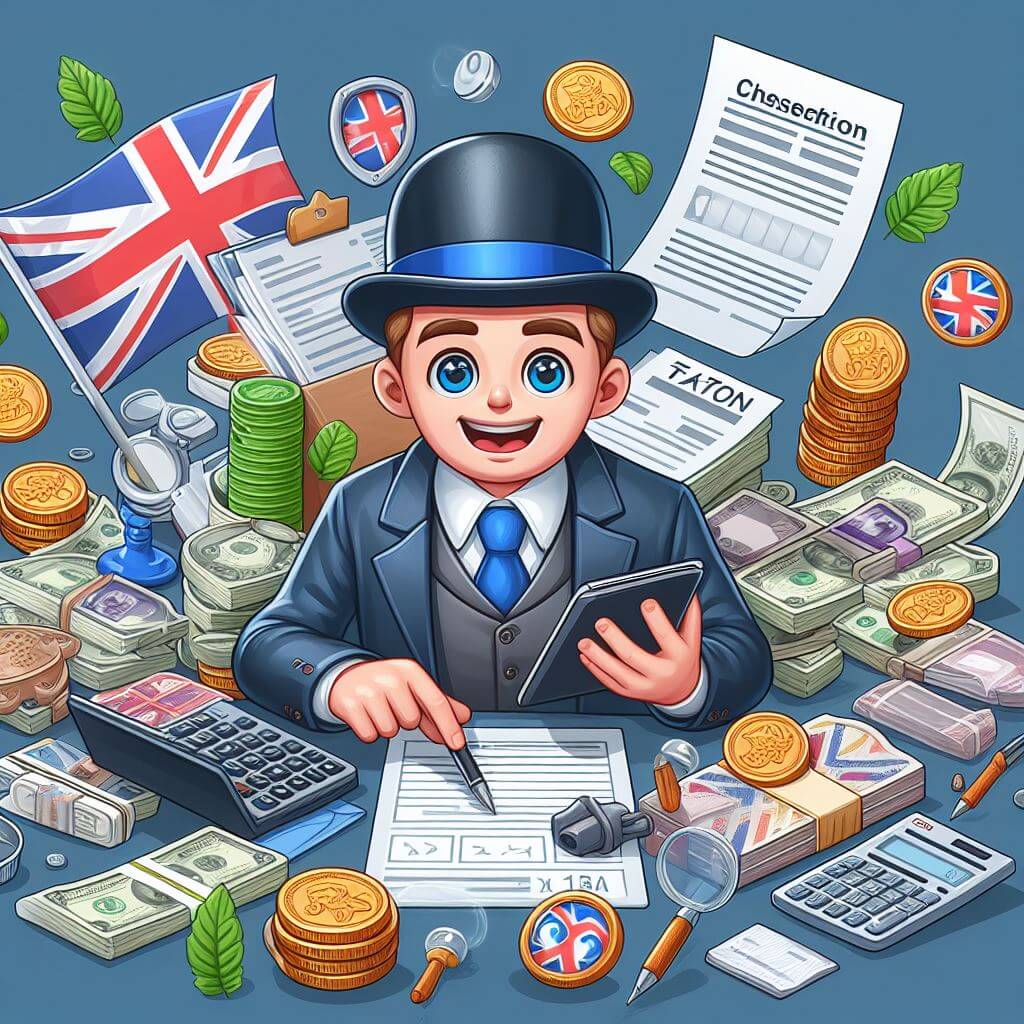 Apvienotās Karalistes iestādes ir sākušas izsūtīt paziņojumus par nodokļu nomaksu