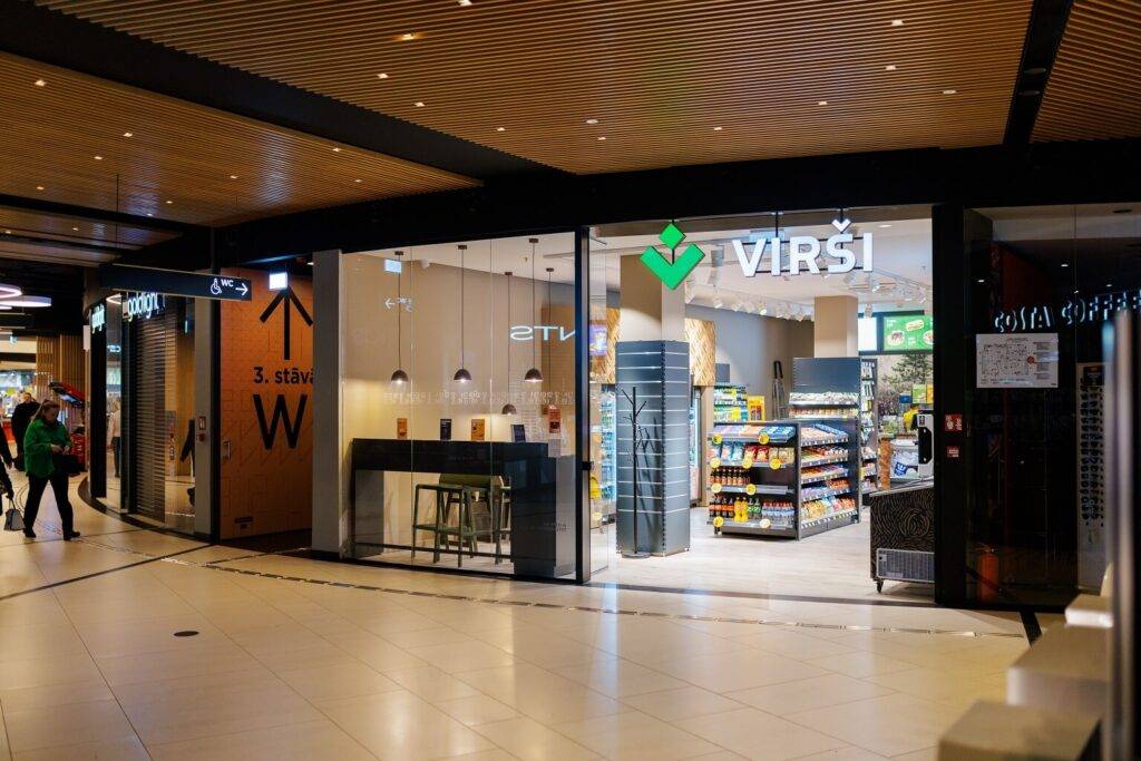 “Virši” atver veikalu tirdzniecības centrā “Origo” 