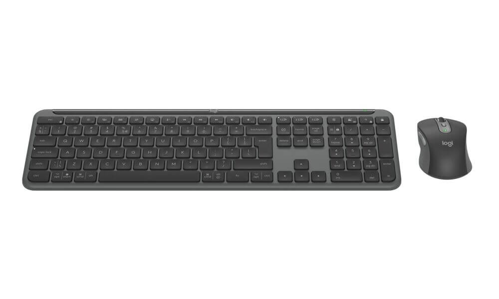 Logitech Signature Slim tastatūra un kombinācija palīdz pārslēgties starp darbu un ikdienu pie galda 20 Logitech Signature Slim tastatūra