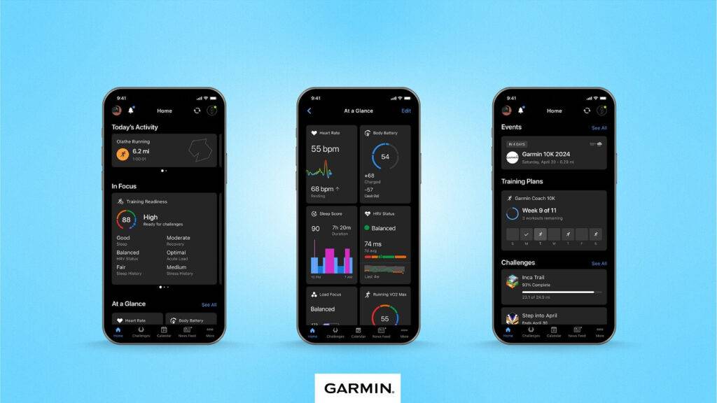 Garmin Connect iegūst jaunu vienkāršotu, mūsdienīgu un lietotājam draudzīgu izskatu 