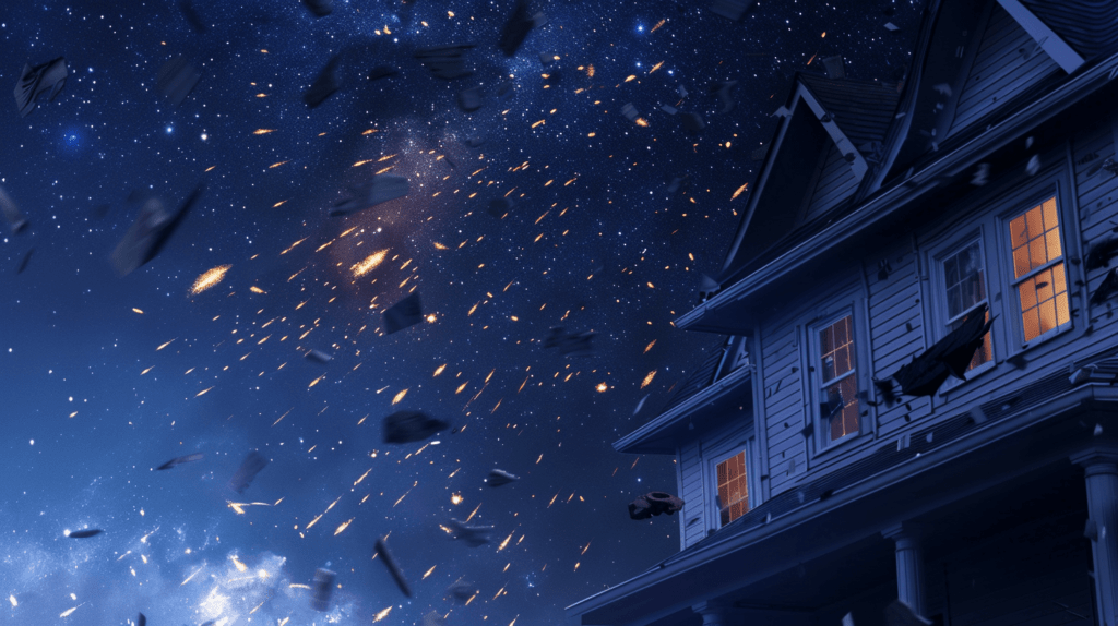 Floridā atlūzas no kosmosa ietriecas privātmājā 3 Floridā kosmosa atlūzas ietriecas privātmājā