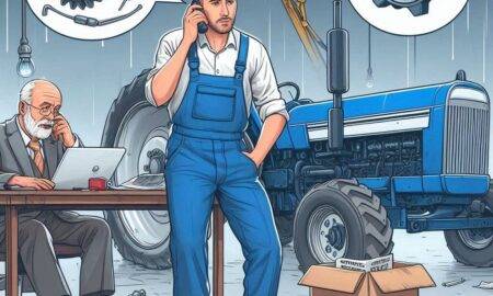 Rezerves daļu pasūtīšana, saziņa ar dīleriem vai sadarbība ar kaimiņiem - ko dara lauksaimnieks, kad salūst tehnika?