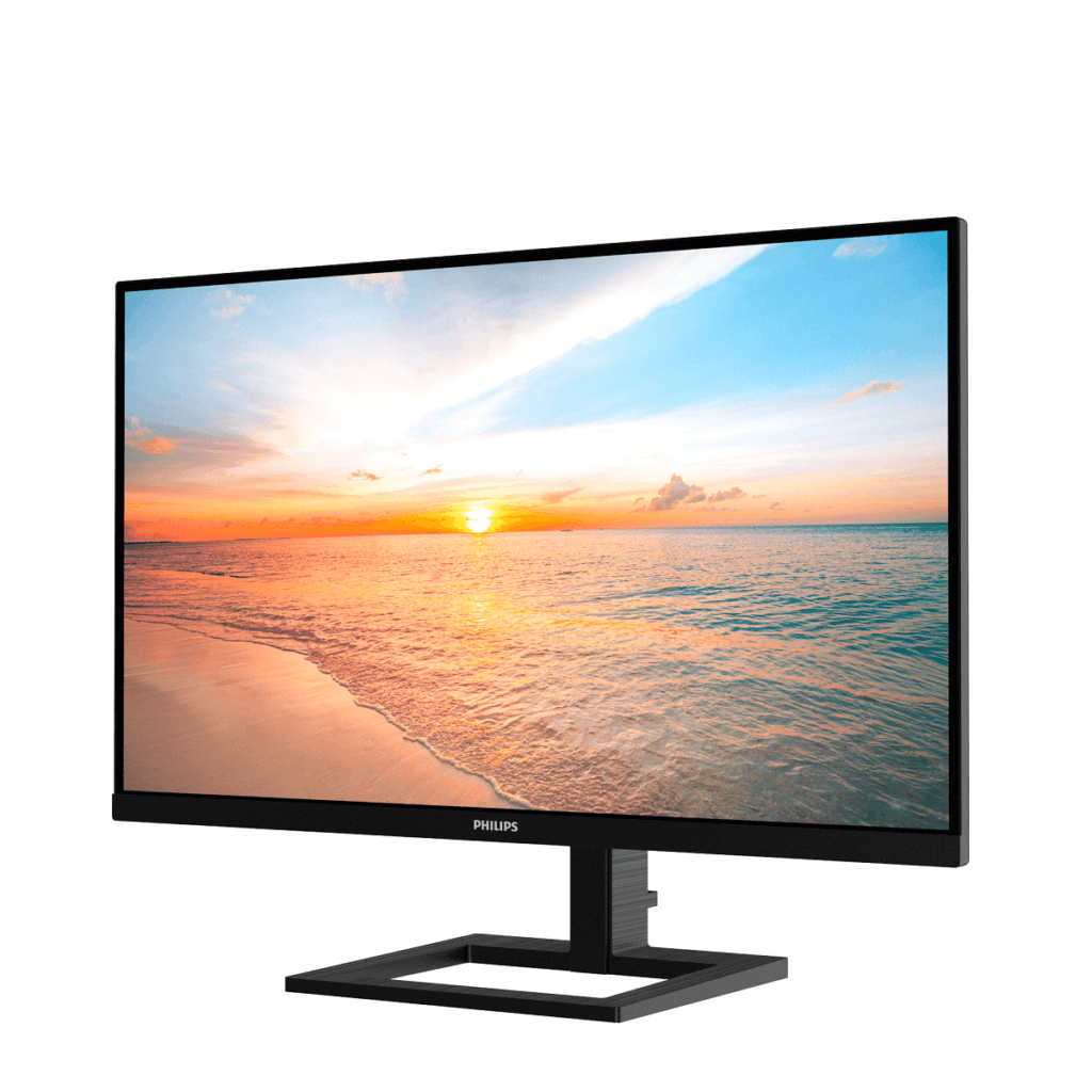 Philips Monitors E1 līniju papildina četri jauni un funkcijām bagāti modeļi uzlabotai produktivitātei un maksimālam komfortam