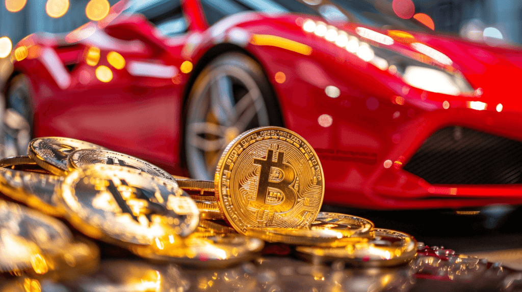 Ferrari sāks pieņemt bitcoin maksājumus no Eiropas klientiem