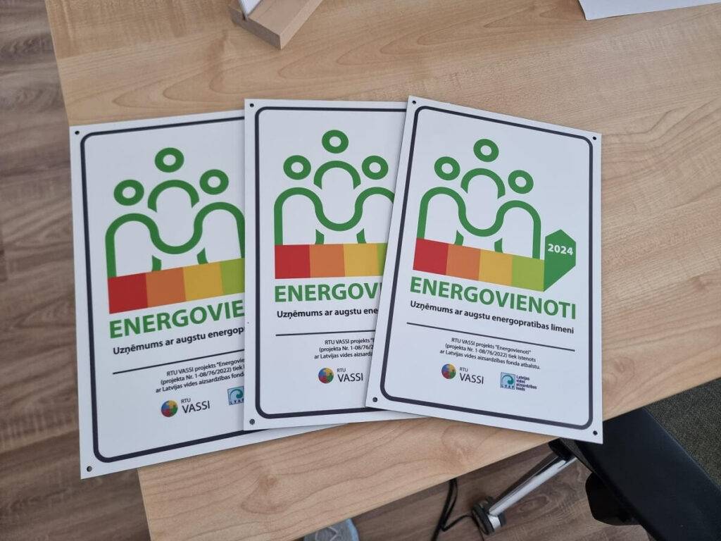 “Virši” saņem “Energovienoti” apliecinājuma zīmes par energoefektivitāti tīklā esošajās stacijās