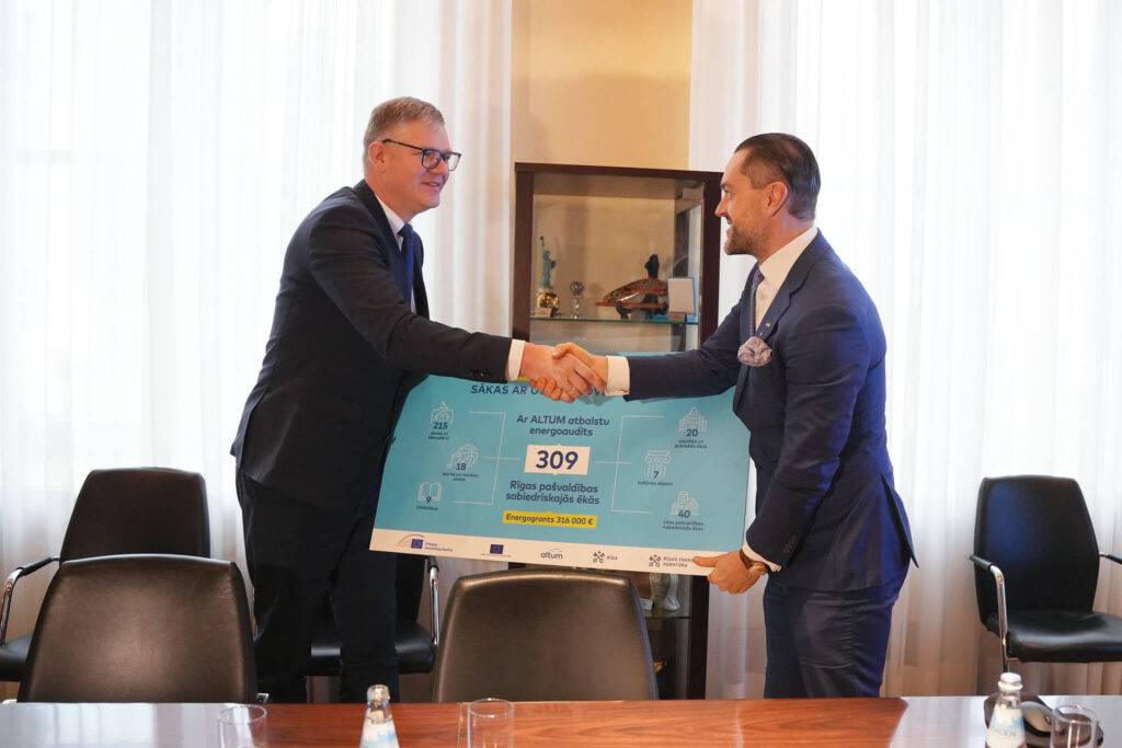 Rīga realizēs lielāko energoefektivitātes auditu pašvaldības ēkās ar ALTUM atbalstu 