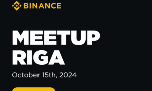 binance meetup riga