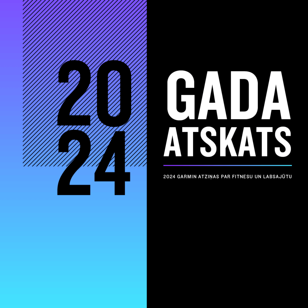 Garmin Connect 2024. gada datu pārskats; ieskats arī Latvijas lietotāju aktivitāšu tendencēs