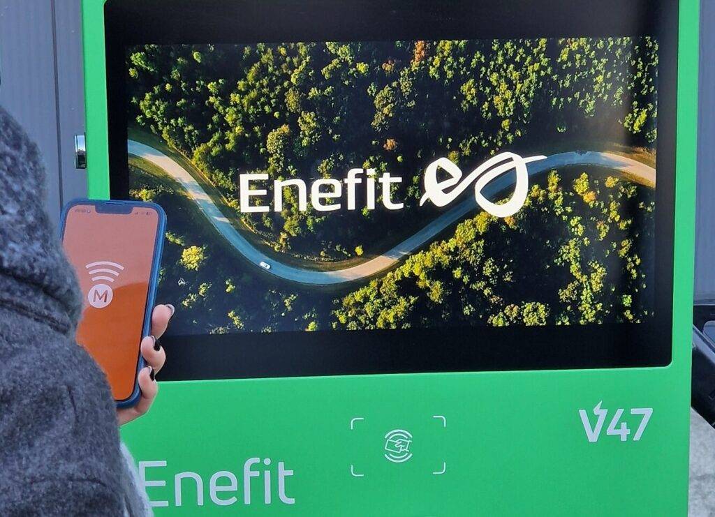 “Enefit” pievienojas Latvijā plašākajam elektrouzlādes staciju tīklam Mobilly lietotnē 5 “Enefit” pievienojas Latvijā plašākajam elektrouzlādes staciju tīklam Mobilly lietotnē