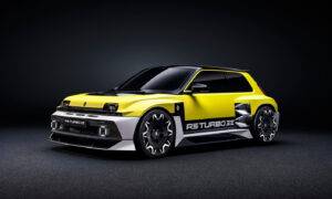 Renault 5 Turbo 3E leģenda atdzimusi kā sērijveida modelis