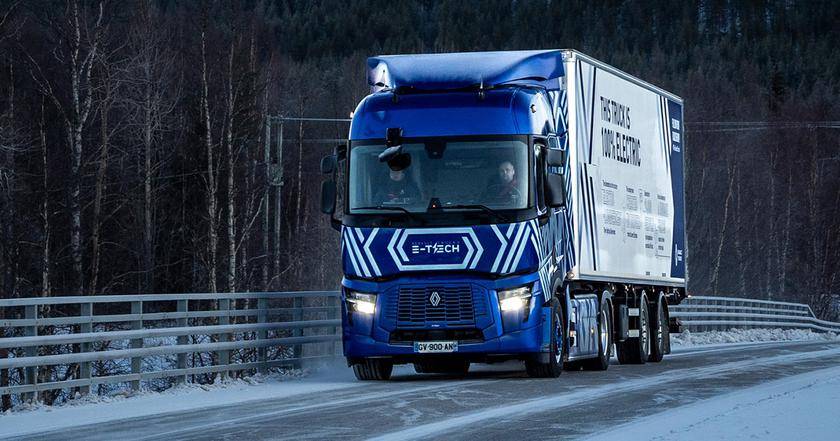 Elektriskā kravas automašīna Renault Trucks Diamond Echo pa Eiropas ceļiem ir nobraukusi 23 000 kilometrus 9 Renault Trucks Diamond Echo