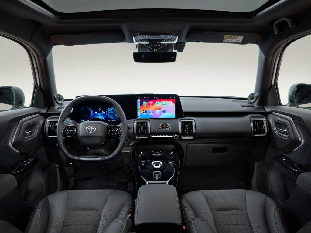 Toyota prezentē pilnīgi jauno akumulatoru elektrisko Urban Cruiser 18 Toyota prezentē pilnīgi jauno akumulatoru elektrisko Urban Cruiser