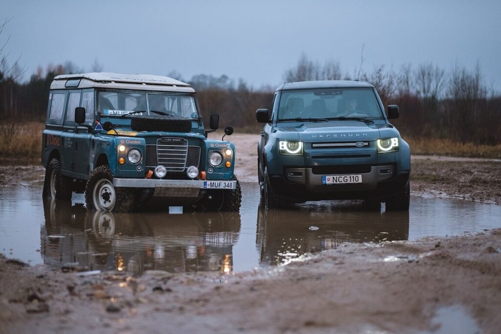 Lietuviešu autosportists Karolis Raišis Dakaras rallija smiltis iekaros ar 47 gadus vecu Defender 14 Lietuviešu autosportists Karolis Raišis Dakaras rallija smiltis iekaros ar 47 gadus vecu Defender