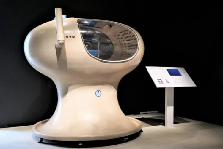 Sanyo Electric “veļas mašīnas cilvēkiem” prototips