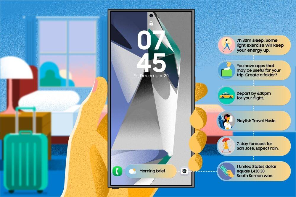 Pirmais ieskats nākamajos Samsung Galaxy AI soļos