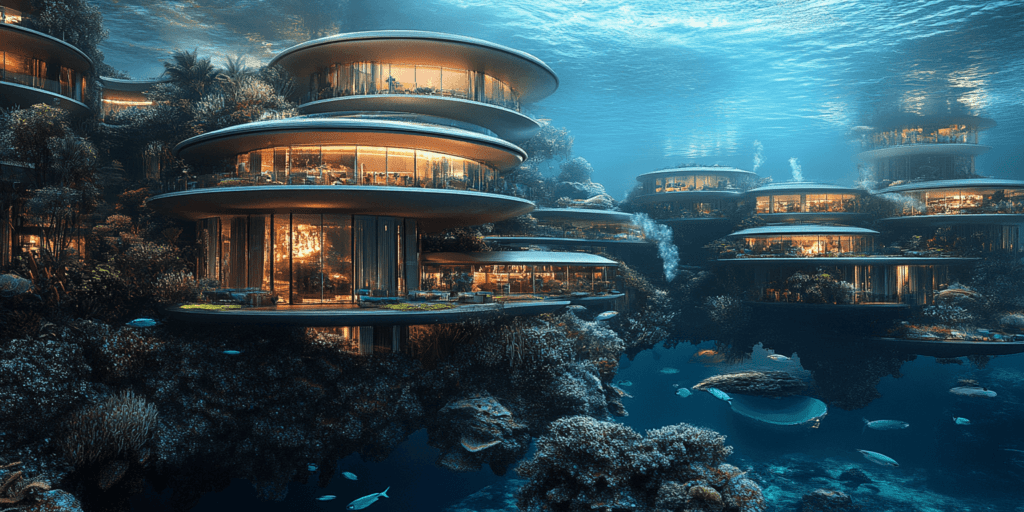 Lielbritānijā vēlas izveidot zemūdens pilsētu