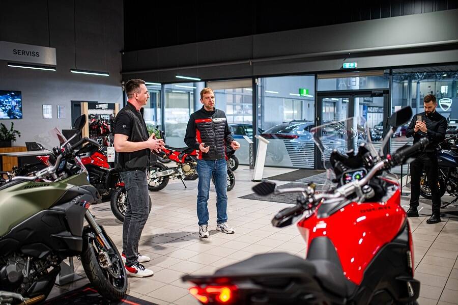 Rīgā atklāts jaunais “Ducati” motosalons “AUTOBRAVA Motors” dīlercentrā, Krasta ielā 42 10 Rīgā atklāts jaunais “Ducati” motosalons “AUTOBRAVA Motors” dīlercentrā, Krasta ielā 42