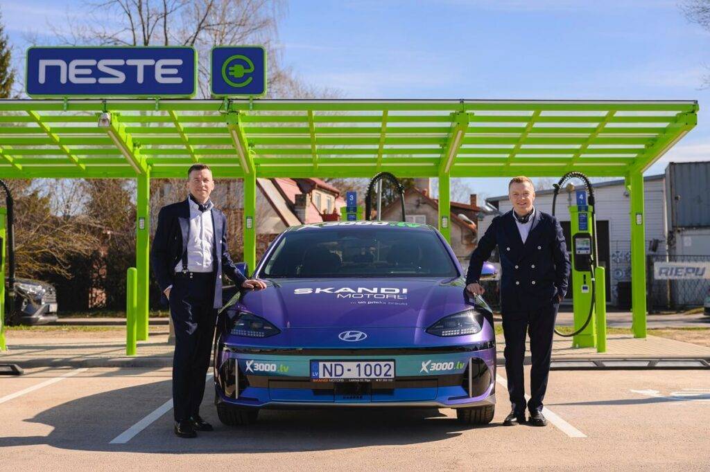 Neste MY Renewable Charge™ atbalstīs Latvijas sportistus pasaules kausā elektroauto rallijā FIA ECO RALLY 2025 7 Neste MY Renewable Charge™ atbalstīs Latvijas sportistus pasaules kausā elektroauto rallijā FIA ECO RALLY 2025