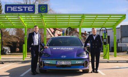 Neste MY Renewable Charge™ atbalstīs Latvijas sportistus pasaules kausā elektroauto rallijā FIA ECO RALLY 2025