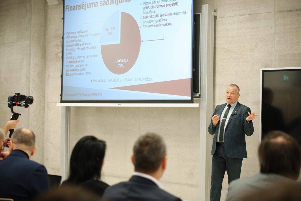 Latvijas Organiskās sintēzes institūta (OSI) direktora vietnieks Osvalds Pugovičs