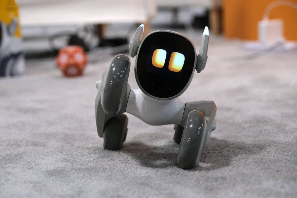 Preces no Aliexpress: Loona – mazs galda robots ar lielu personību
