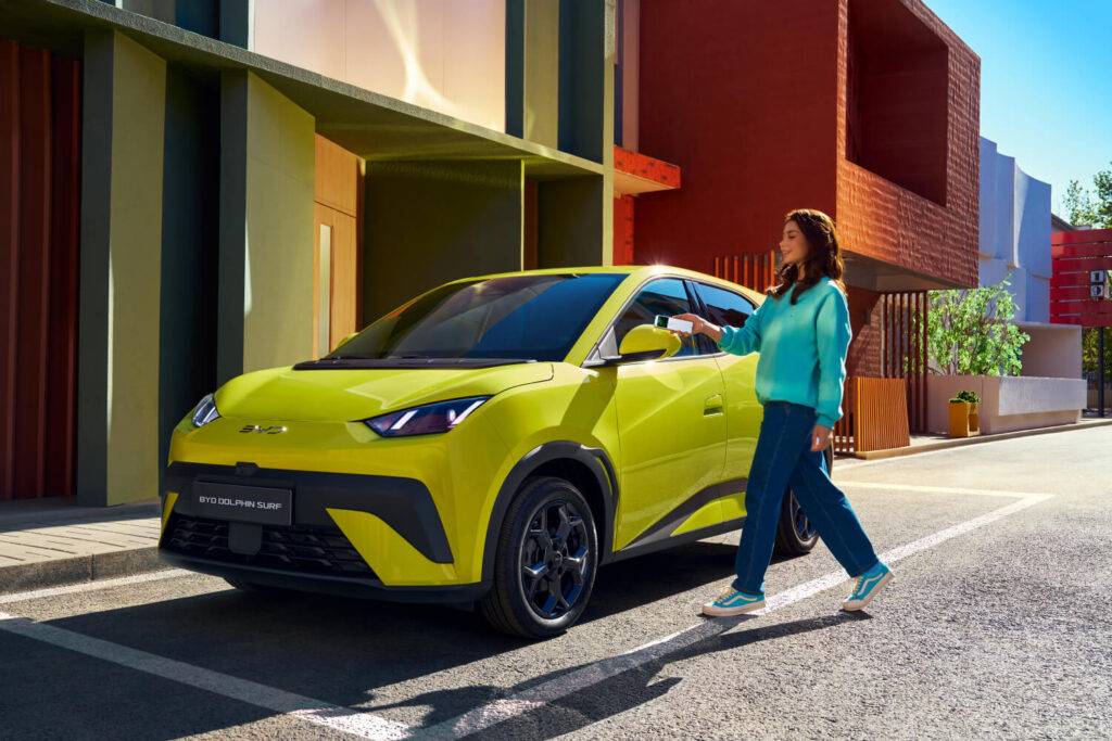 BYD prezentē jaunu elektromobili Eiropas tirgum – DOLPHIN SURF 16 DOLPHIN SURF